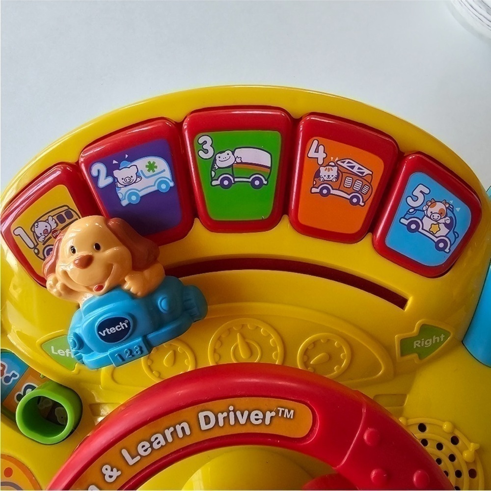 Vtech Turn & Learn Driver Toy - Picture 5 of 9